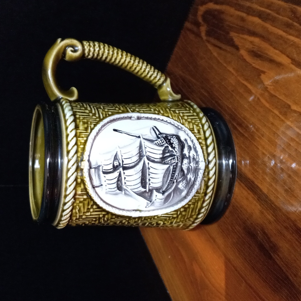 Vintage Nautical Decorative Coffee Myg 12 oz